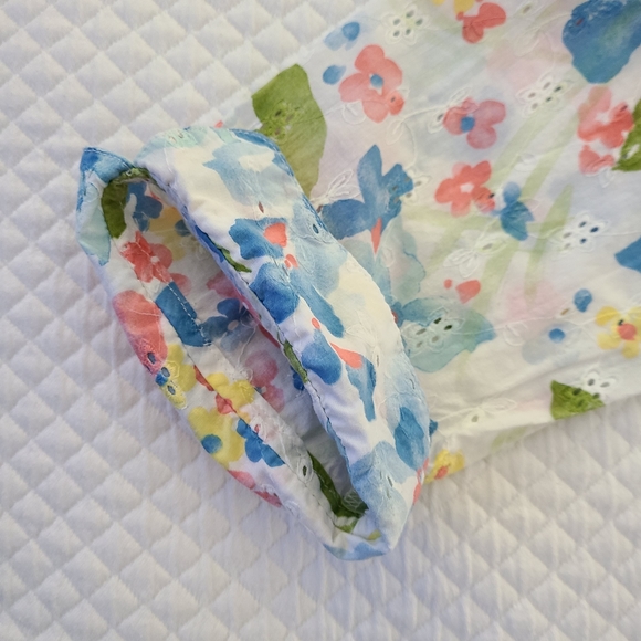 Alfred Dunner button-down floral blouse size 14. - Picture 7 of 8